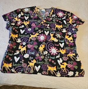 Disney's Bambi Scrub Top